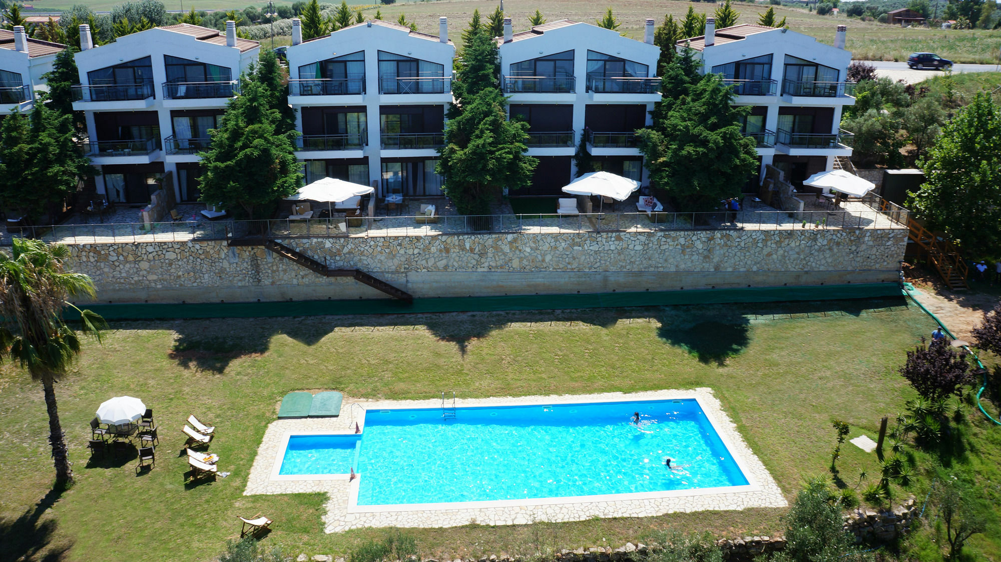 Paressa Villas Néa Fókaia Exterior foto